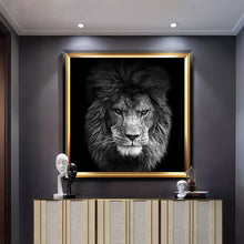 Load image into Gallery viewer, Black and White Lion King
