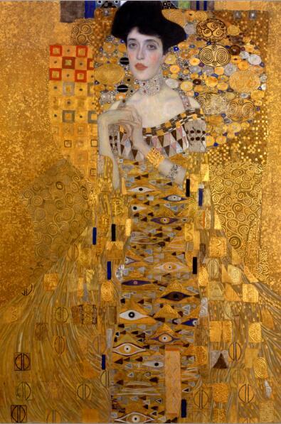 Portrait Of Adele Bloch - Gustav Klimt