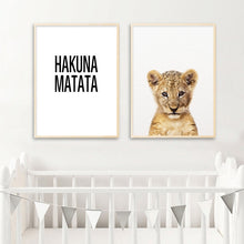 Load image into Gallery viewer, Hakuna Matata Nursery Decor
