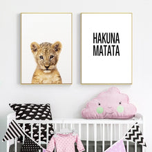 Load image into Gallery viewer, Hakuna Matata Nursery Decor
