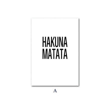 Load image into Gallery viewer, Hakuna Matata Nursery Decor
