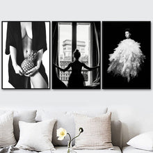 Load image into Gallery viewer, Modern Black and White Fashion Photography
