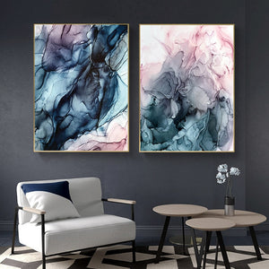 Contemporary Pastel Abstract Art