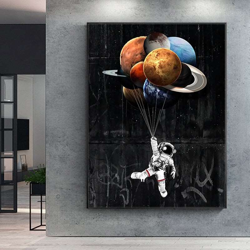 Astronaut Space Dreaming