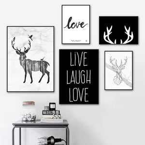 Nordic Deer Decor