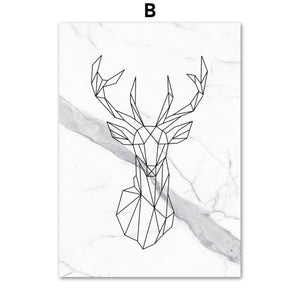 Nordic Deer Decor
