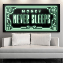 Load image into Gallery viewer, Money Never Sleep
