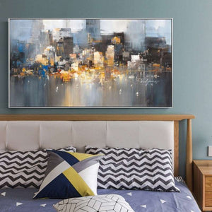 Abstract New York City Painting Art