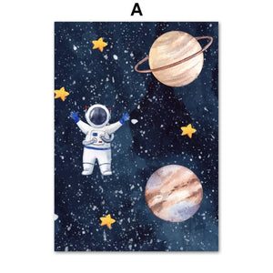 Space Adventures Of Little' Astronaut