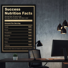 Charger l&#39;image dans la galerie, Success Nutrition Facts
