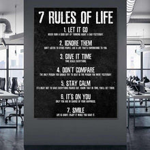 Load image into Gallery viewer, &#39;&#39;7 Rules Of Life&#39;&#39;
