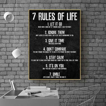 Charger l&#39;image dans la galerie, &#39;&#39;7 Rules Of Life&#39;&#39;
