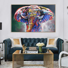 Load image into Gallery viewer, King Of Elephants Graffiti Art
