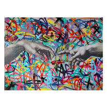 Load image into Gallery viewer, Creative Hand Graffiti Art
