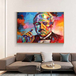 Abstract Famous Godfather Art