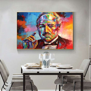 Abstract Famous Godfather Art