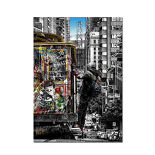 Load image into Gallery viewer, San Francisco Tramway - Banksy
