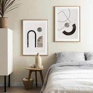 Geometric Abstract Accent Decor