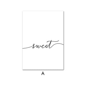 Minimalist Sweet Dreams