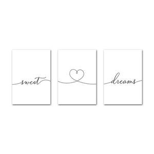 Minimalist Sweet Dreams