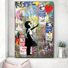 Load image into Gallery viewer, Banksy Balloon Girl
