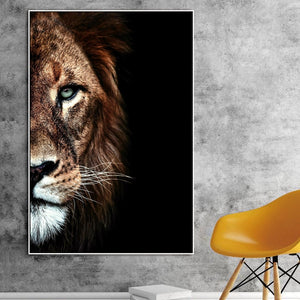 Lion And Lioness Wall Art Photography