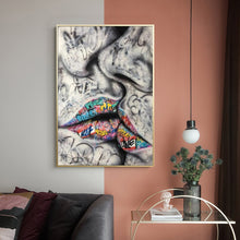 Load image into Gallery viewer, Graffiti Kiss Graffiti Art
