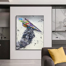 Load image into Gallery viewer, Street Paper Airplane Wall Art
