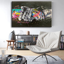 Load image into Gallery viewer, Forever Together Hand Graffiti Art
