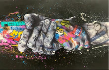 Load image into Gallery viewer, Forever Together Hand Graffiti Art
