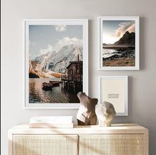 Load image into Gallery viewer, Nordic Morning Sunrise Into The Wild Canvas Prints
