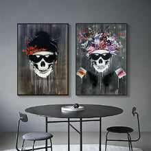 Load image into Gallery viewer, Funny Street Art Skull
