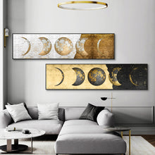 Load image into Gallery viewer, Vintage Moon Abstract Art
