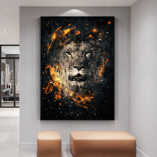 Load image into Gallery viewer, Modern Lion Fire
