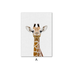 Cute Baby Animal Nursery Decor