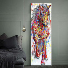 Charger l&#39;image dans la galerie, Abstract Standing Horse Painting
