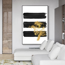 Load image into Gallery viewer, Brushstroke Painting Abstract Wall Art
