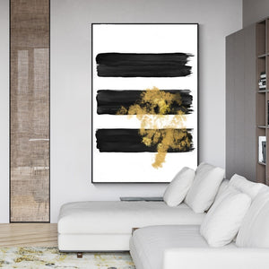 Brushstroke Painting Abstract Wall Art