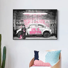 Load image into Gallery viewer, Life Is Beautiful Graffiti Car
