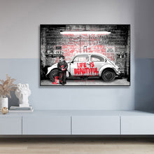 Load image into Gallery viewer, Life Is Beautiful Graffiti Car
