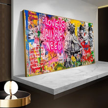 Charger l&#39;image dans la galerie, Love Is All We Need by Mr Brainwash
