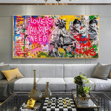 Charger l&#39;image dans la galerie, Love Is All We Need by Mr Brainwash
