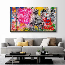 Charger l&#39;image dans la galerie, Love Is All We Need by Mr Brainwash
