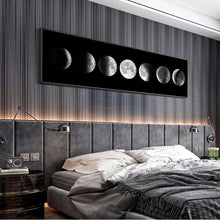 Charger l&#39;image dans la galerie, Black and White Moon Phase
