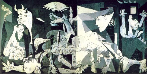 Guernica By Picasso - Blue Edition