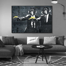 Charger l&#39;image dans la galerie, Banksy Monkey Banana
