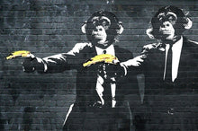 Load image into Gallery viewer, Banksy Monkey Banana
