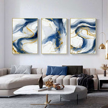 Load image into Gallery viewer, Blue Luxury Ocean Wave
