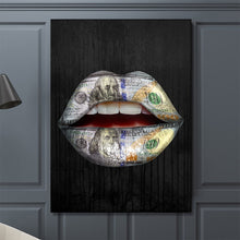 Load image into Gallery viewer, Sexy Lips Canvas Wall Art
