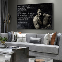 Load image into Gallery viewer, Live Like A Champion - Muhammad Ali
